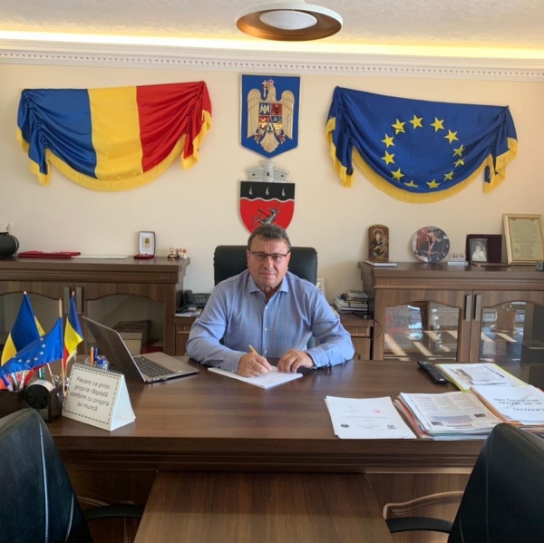 Primarul comunei Costuleni, județul Iași, domnul Dodan Mirică